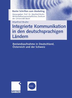 Integrierte Kommunikation in den deutschsprachigen Ländern (eBook, PDF) - Bruhn, Manfred