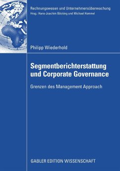 Segmentberichterstattung und Corporate Governance (eBook, PDF) - Wiederhold, Philipp