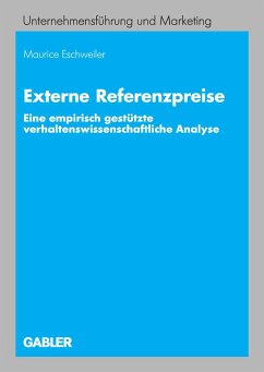 Externe Referenzpreise (eBook, PDF) - Eschweiler, Maurice
