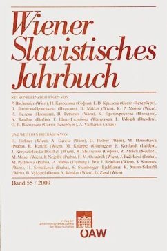 Cover Wiener Slavistisches Jahrbuch / Band 55/2009 (eBook, PDF)