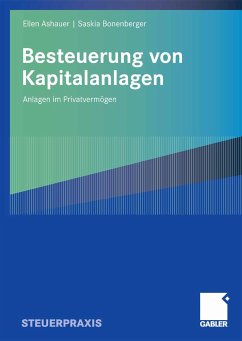 Besteuerung von Kapitalanlagen (eBook, PDF) - Ashauer-Moll, Ellen; Bonenberger, Saskia