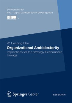 Organizational Ambidexterity (eBook, PDF) - Blarr, W. Henning