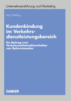 Kundenbindung im Verkehrsdienstleistungsbereich (eBook, PDF) - Nießing, Jörg