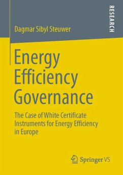 Energy Efficiency Governance (eBook, PDF) - Steuwer, Dagmar Sibyl