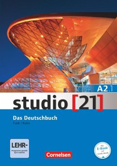 studio [21] Grundstufe A2: Teilband 1. Deutschbuch mit DVD-ROM - Kuhn, Christina;Funk, Hermann