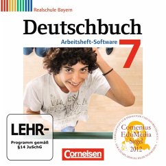 7. Jahrgangsstufe - Übungs-CD-ROM zum Arbeitsheft / Deutschbuch, Realschule Bayern