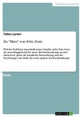 Zu &quote;Mars&quote; von Fritz Zorn (eBook, ePUB)