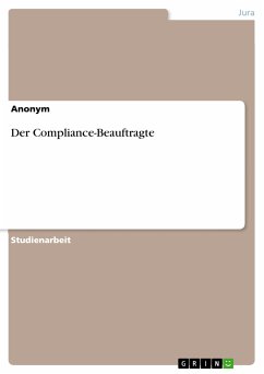 Der Compliance-Beauftragte (eBook, PDF)