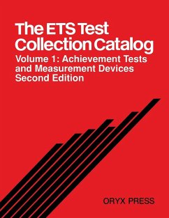 The Ets Test Collection Catalog - Educational Testing Service; Test Collection, Educational Testing Ser; Unknown