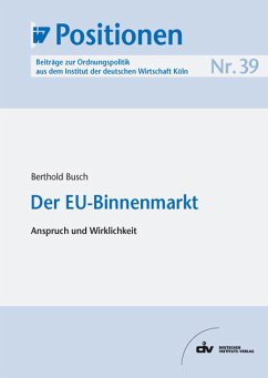 Der EU-Binnenmarkt (eBook, PDF) - Busch, Berthold