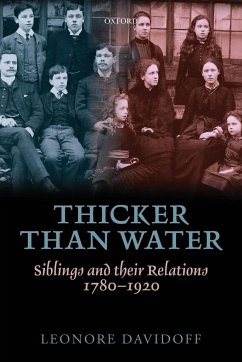 Thicker Than Water - Davidoff, Leonore (Research Professor, Department of Sociology, Univ