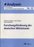 Forschungsförderung des deutschen Mittelstands (eBook, PDF)