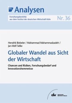 Globaler Wandel aus Sicht der Wirtschaft (eBook, PDF) - Biebeler, Hendrik; Mahammadzadeh, Mahammad; Selke, Jan W