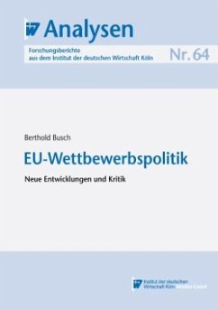 EU-Wettbewerbspolitik (eBook, PDF) - Busch, Berthold