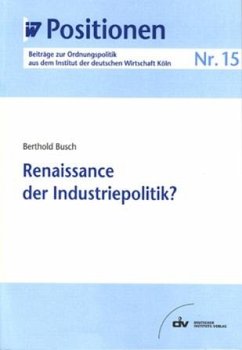 Renaissance der Industriepolitik? (eBook, PDF) - Busch, Berthold