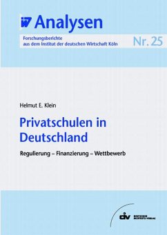 Privatschulen in Deutschland (eBook, PDF) - Klein, Helmut E