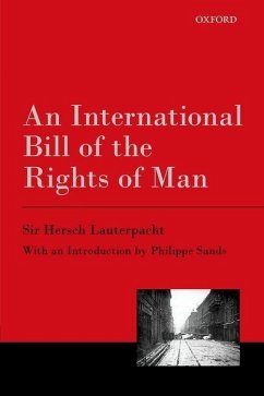 An International Bill of the Rights of Man - Lauterpacht, Hersch