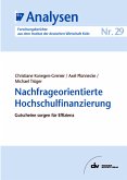 Nachfrageorientierte Hochschulfinanzierung (eBook, PDF)