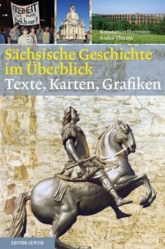 Sächsische Geschichte im Überblick - Hermann, Konstantin;Thieme, André