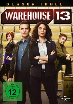 Warehouse 13 - Season 3 DVD-Box - Eddie Mcclintock,Joanne Kelly,Saul Rubinek