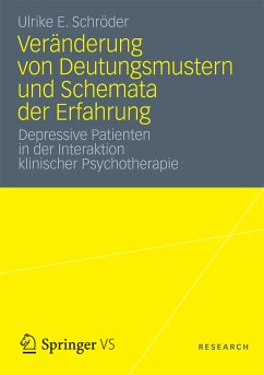 Veränderung von Deutungsmustern und Schemata der Erfahrung (eBook, PDF) - Schröder, Ulrike E.
