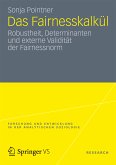 Das Fairnesskalkül (eBook, PDF)