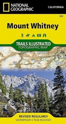 Mount Whitney Map - National Geographic Maps