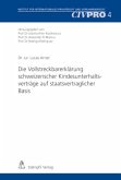 Die Vollstreckbarerklärung schweizerischer Kindesunterhaltsverträge auf staatsvertraglicher Basis