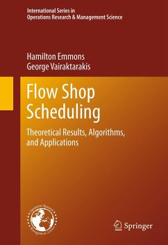 Flow Shop Scheduling (eBook, PDF) - Emmons, Hamilton; Vairaktarakis, George