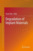 Degradation of Implant Materials (eBook, PDF)