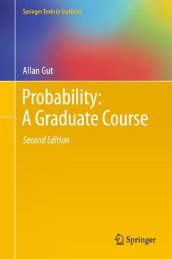 Probability: A Graduate Course (eBook, PDF) - Gut, Allan