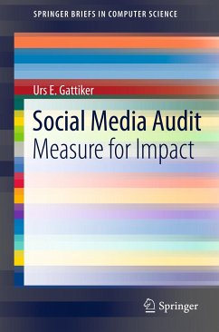 Social Media Audit (eBook, PDF) - Gattiker, Urs E.
