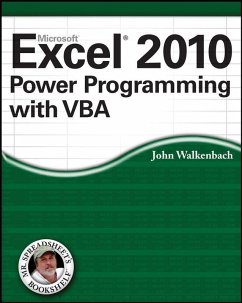 Excel 2010 Power Programming with VBA (eBook, PDF) - Walkenbach, John