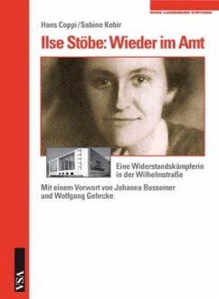 Ilse Stöbe: Wieder im Amt - Coppi, Hans; Kebir, Sabine