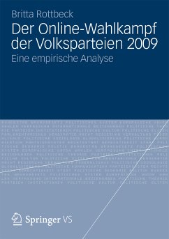 Der Online-Wahlkampf der Volksparteien 2009 (eBook, PDF) - Rottbeck, Britta