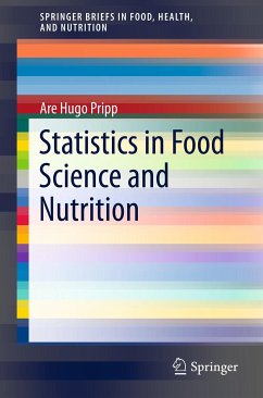 Statistics in Food Science and Nutrition (eBook, PDF) - Pripp, Are Hugo