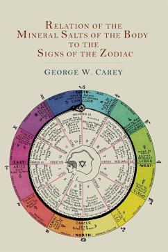 Relation of the Mineral Salts of the Body to the Signs of the Zodiac - Carey, George W.