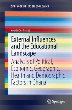 External Influences and the Educational Landscape (eBook, PDF) - Krauss, Alexander