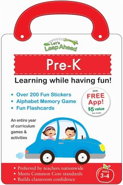 Let's Leap Ahead: Pre-K Learning While Having Fun! [With Sticker(s)] - Lluch, Alex A.