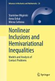 Nonlinear Inclusions and Hemivariational Inequalities (eBook, PDF)