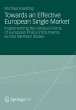 Towards an Effective European Single... - Bild 1