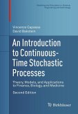 An Introduction to Continuous-Time Stochastic Processes (eBook, PDF)