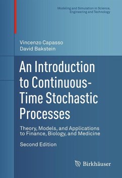 An Introduction to Continuous-Time Stochastic Processes (eBook, PDF) - Capasso, Vincenzo; Bakstein, David