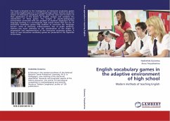 English vocabulary games in the adaptive environment of high school - Gutareva, Nadezhda;Ystyuzhanina, Anna