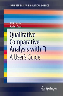 Qualitative Comparative Analysis with R (eBook, PDF) - Thiem, Alrik; Dusa, Adrian