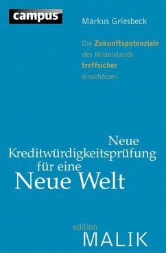 Neue Kreditwürdigkeitsprüfung für eine Neue Welt (eBook, PDF) - Griesbeck, Markus