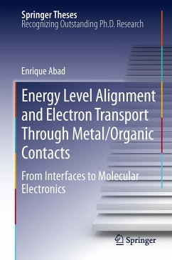 Energy Level Alignment and Electron Transport Through Metal/Organic Contacts (eBook, PDF) - Abad, Enrique