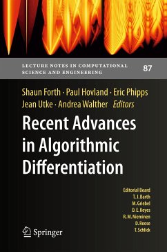 Recent Advances in Algorithmic Differentiation (eBook, PDF)