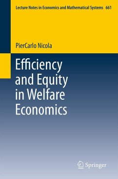 Efficiency and Equity in Welfare Economics (eBook, PDF) - Nicola, PierCarlo