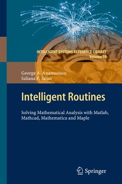 Intelligent Routines (eBook, PDF) - Anastassiou, George A.; Iatan, Iuliana F.